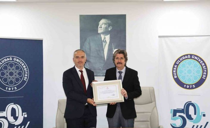 İl Sağlık Müdürlüğü’nden BUÜ’ye özel sertifika