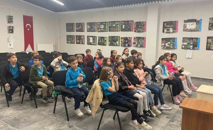 İlkokul öğrencileri botanik bahçesini ziyaret etti