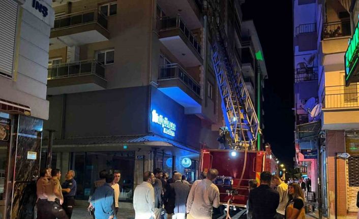 İncirliova’da ev yangını