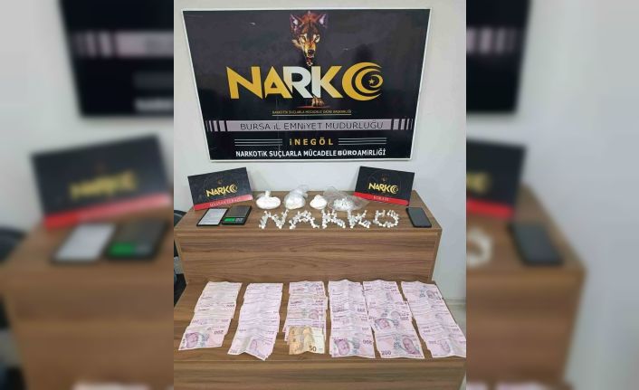 İnegöl’de uyuşturucu operasyonu: 620 gram kokain ele geçirildi