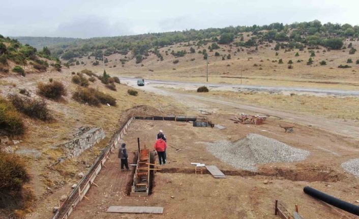 İnönü Belediyesi’nden Oklubalı Mahallesi’ne koyun yıkama yeri