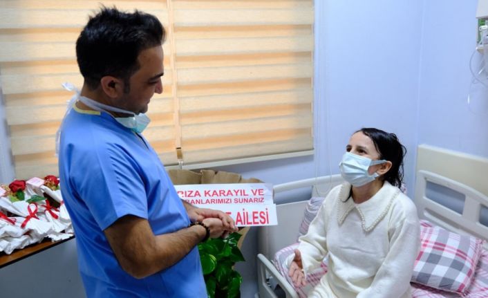 Irak’ta tüp patlamasında yaralanan kadın Van’da hayata tutundu