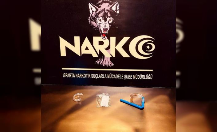 Isparta’da Narkoalan uygulamasında uyuşturucu madde ele geçirildi
