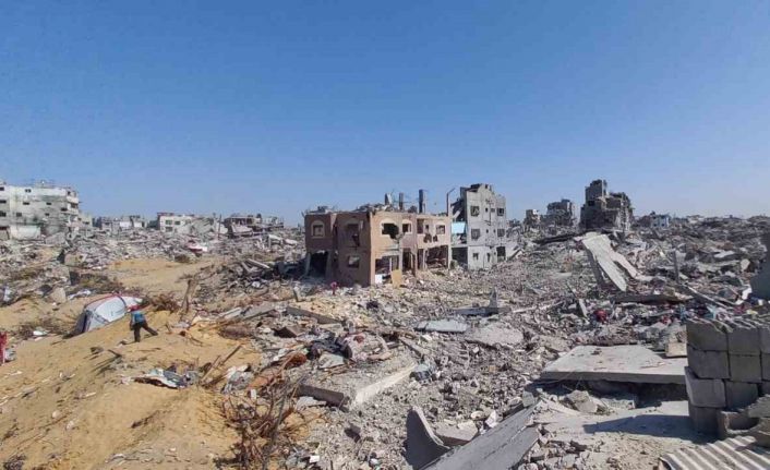 İsrail ordusunun çekildiği Cibaliye’de yıkım gözler önüne serildi