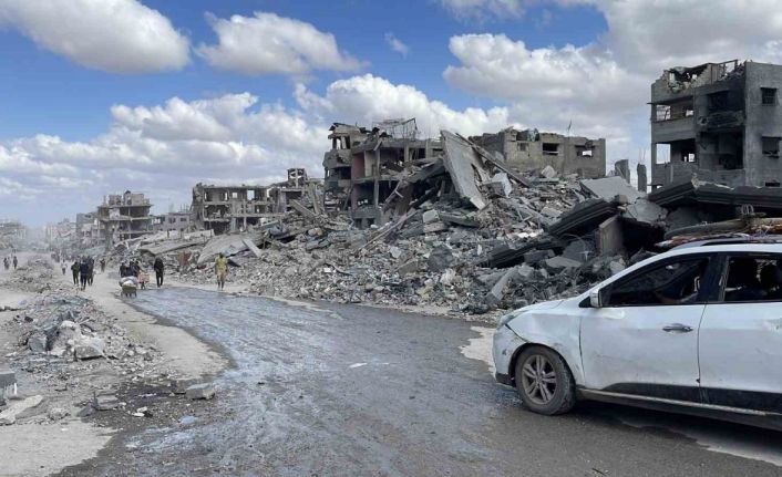 İsrail’in Gazze Şehri’nden çekilmesiyle büyük yıkım gün yüzüne çıktı