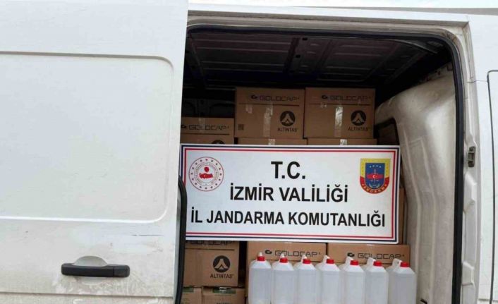 İzmir’de sahte alkol baskını: Piyasa değeri 1.3 milyon TL