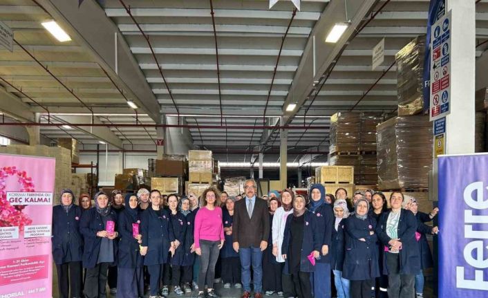 Kadınlara ‘meme kanseri’ bilgilendirmesi