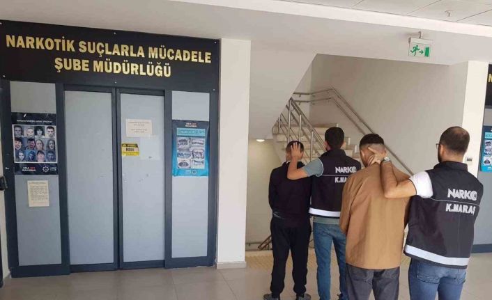 Kahramanmaraş’ta uyuşturucu operasyonu: 3 tutuklama
