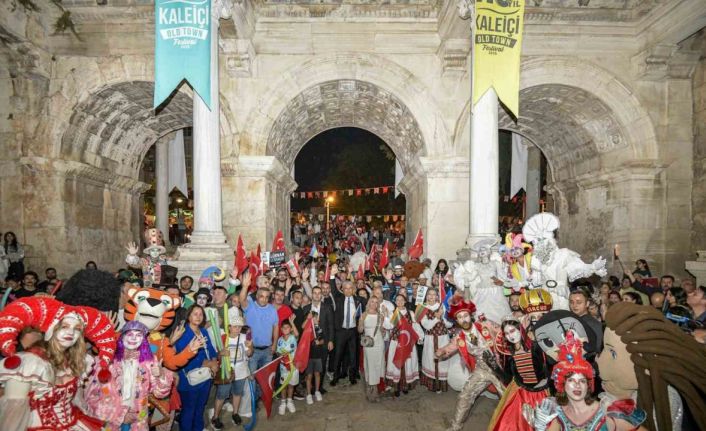 Kaleiçi dört gün boyunca sanat, müzik ve kültürle renklendi