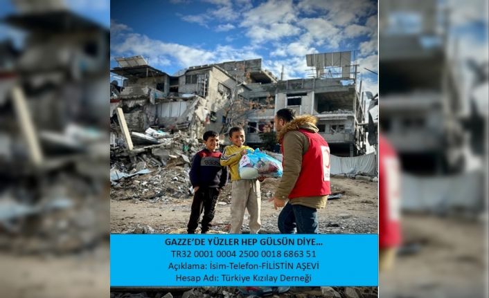 Karabük Kızılay’dan Gazze için bağış kampanyası