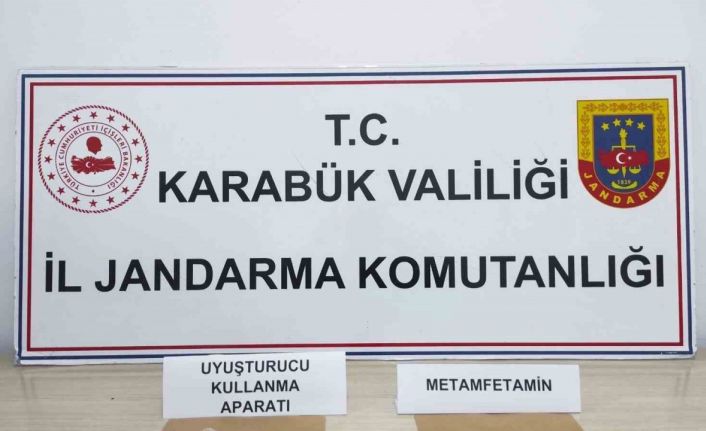 Karabük’te Jandarmadan uyuşturucu operasyonu
