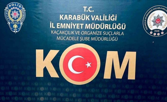 Karabük’te silah operasyonu: 4 tabanca ve yüzlerce fişek ele geçirildi