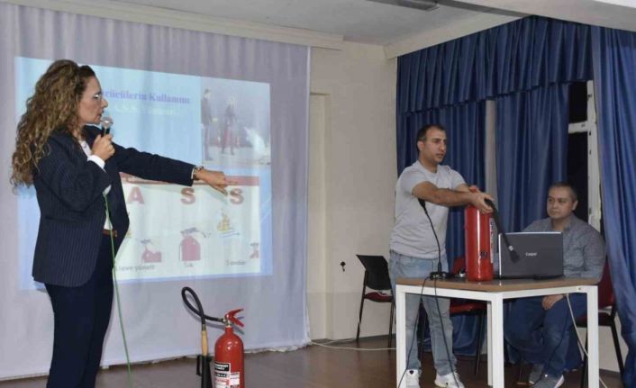 Karacabey Belediyesi’nden öğrencilere ’yangın eğitimi’