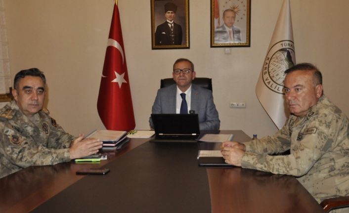 Kars’ta asayiş ve güvenlik toplantısı yapıldı