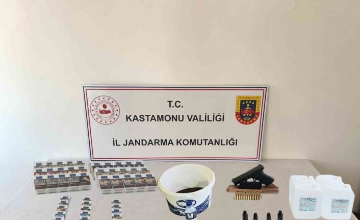 Kastamonu’da sahte alkol operasyonu: 6 kişi gözaltına alındı