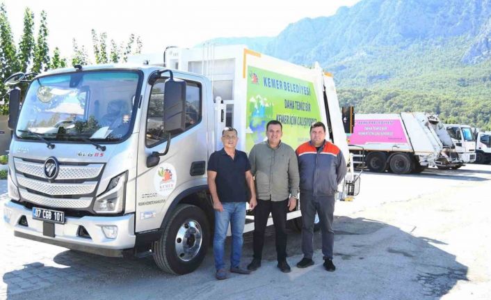 Kemer Belediyesi araç filosu büyüyor