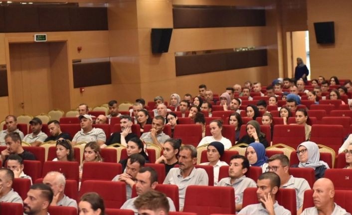 Kepez Belediyesi’nden çalışanlara iş güvenliği eğitimi