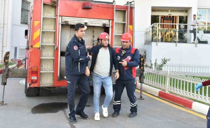 Kepez Belediyesi’nden gerçeğini aratmayan deprem tatbikatı