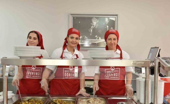 Kepez’de Öğrenci Kent Lokantası öğrencilerin uğrak noktası oldu