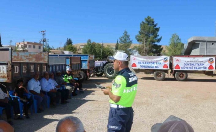 Kilis’te çiftçilere ‘’Güvenli Traktör Kullanımı’’ eğitimi verildi