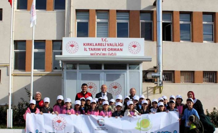 Kırklareli’nde "Lider Çocuk Tarım Kampı" gerçekleştirildi