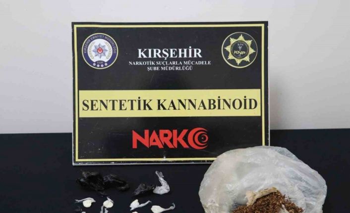 Kırşehir’de uyuşturucu operasyonu: 1 şüpheli tutuklandı