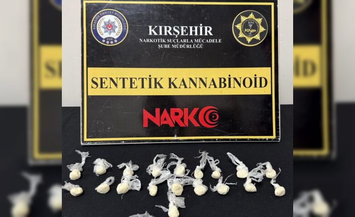 Kırşehir’de uyuşturucu operasyonu: 3 kişi tutuklandı