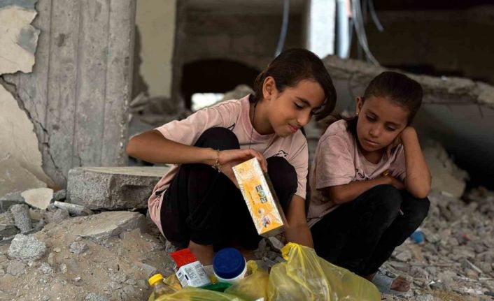 Kızılay Gazze’de gıda yardımlarını sürdürüyor