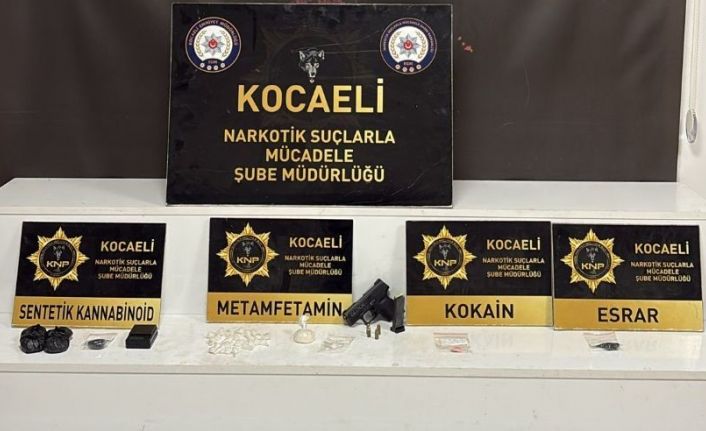 Kocaeli’de uyuşturucu operasyonlarında 6 kişi tutuklandı