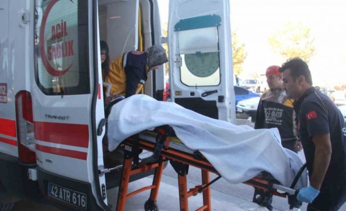 Konya’da inşaattan düşen işçi yaralandı