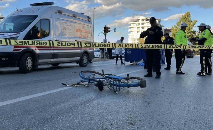 Konya’da tanker bisikletliye çarptı: 1 ölü