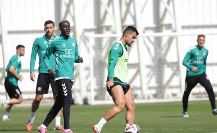 Konyaspor, Kocaelispor maçının hazırlıklarını sürdürüyor