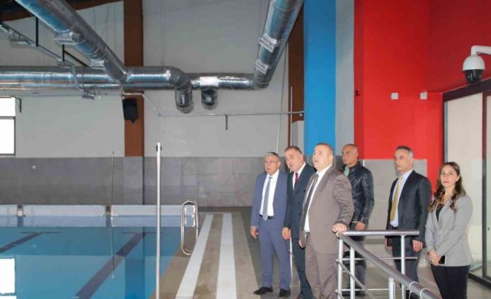 Köşk Yüzme Havuzu’nu incelediler