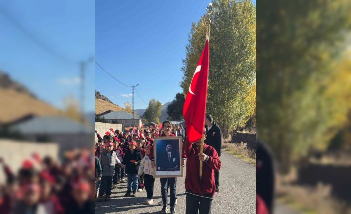 Köy okulları 29 Ekim coşkusuyla doldu