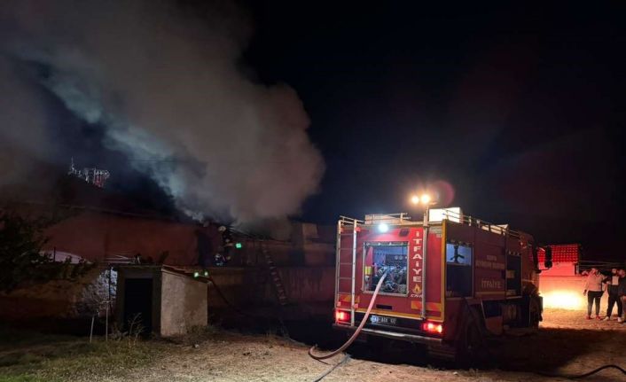 Kulu’da müstakil evde yangın