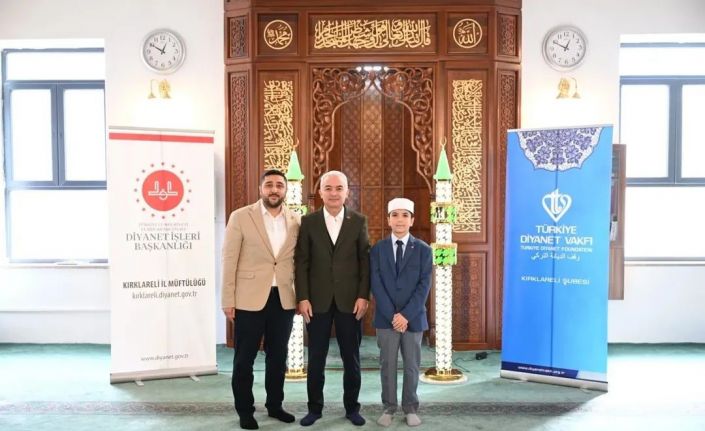 Kur’an Kursları Arası Hafızlık Yarışması Türkiye Finali Kırklareli’nde yapıldı