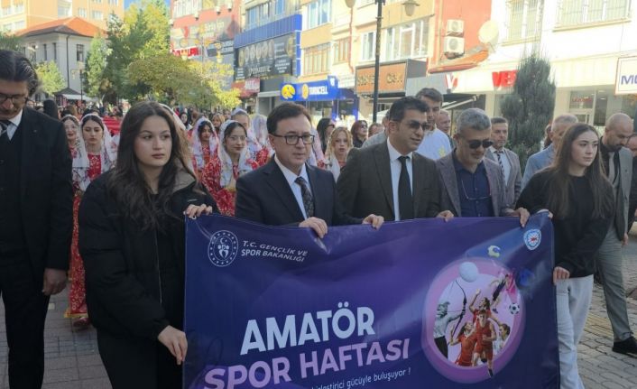 Kütahya’da Amatör Spor Haftası coşkusu