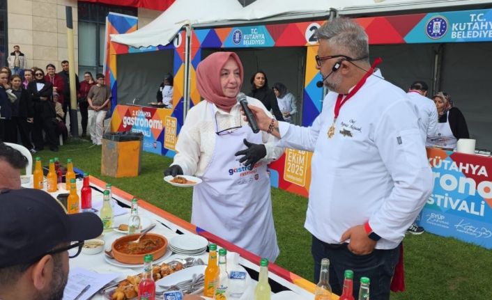 Kütahya’da Gastronomi Festivali renkli görüntülerle sona erdi