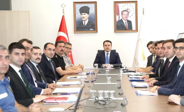 Kütahya’da güvenlik toplantısı yapıldı