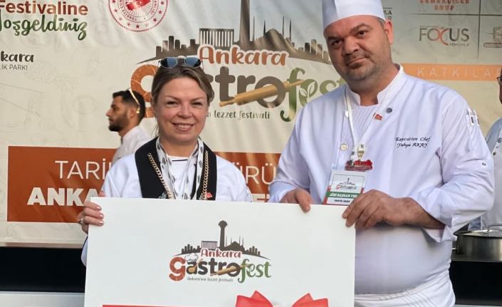 Kütahyalı şeflerden Ankara Gastronomi Festivali’nde büyük başarı