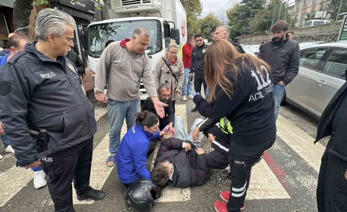 Lise öğrencisi kazada yaralandı