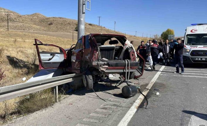 LPG tankının yerinden çıktığı kazada 10 kişi yaralandı