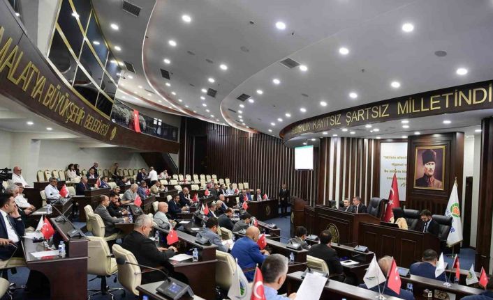 Malatya Büyükşehir Meclisi’nden Filistin’e destek