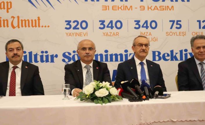 Malatya’da 11. Kitap Fuarı için geri sayım başladı