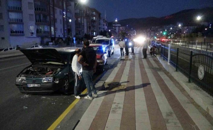 Malatya’da 4 araçlı zincirleme kaza: 2 yaralı