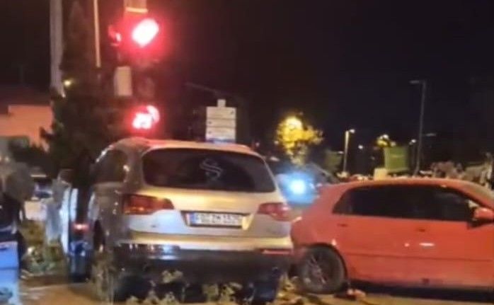 Malatya’da 7 kişinin yaralandığı kaza kamerada