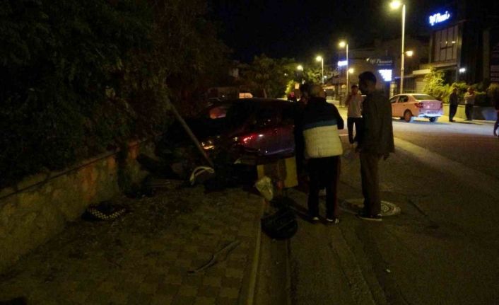 Malatya’da otomobil ile motosiklet çarpıştı: 2 yaralı