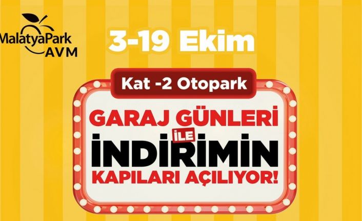 MalatyaPark AVM’de "Garaj Günleri" başlıyor