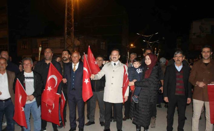 Malazgirt’te fener alayı yürüyüşü yapıldı