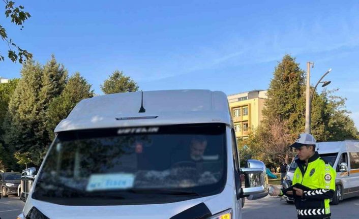 Manisa’da okul servis araçlarına sıkı denetim
